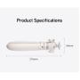 Telesin Quick-Open Tripod 65cm w/ 1/4 Ball Head - White