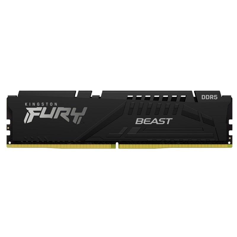 Memoria RAM Kingston FURY Beast 32GB/ DDR5/ 5200MHz/ 1.25V/ CL40/ DIMM