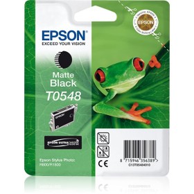 Comprar Tinta Original Epson T0548 para Stylus Photo R-800/1800 Negro Mate - Ganga Electrónica