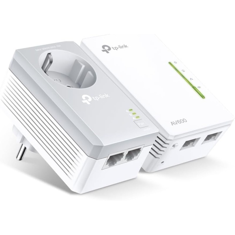 Comprar Tp Link Tl-Wpa4226 Kit Adaptador Powerline Av600 600mbps Alcance 300m - Ganga Electrónica