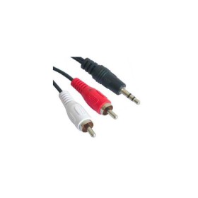 Comprar Nanocable Cable Audio Estereo Jack 3.5mm Macho a 2x Rca Macho 10m - Negro - Ganga Electrónica