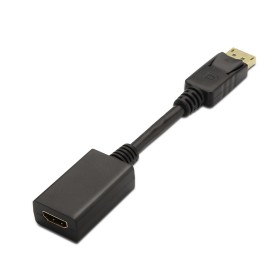 Comprar Aisens Conversor Displayport a HDMI - Dp/M-Hdmi a Hembra - 15cm - Negro - Ganga Electrónica
