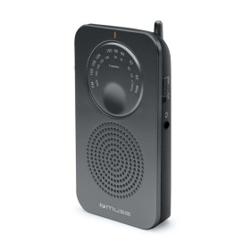 Comprar Muse Radio M-01 Rs Analog Muse M-01rs, Personal, Analógica, Fm,Mw, 3,5 Mm, Gris, Giratorio - Ganga Electrónica