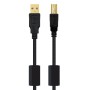 Comprar Nanocable Cable de Impresora con Ferrita Usb-B 2.0 Macho a Usb-A Macho 5m - Ganga Electrónica