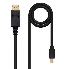 Comprar Nanocable Cable Mini DP Macho a Displayport Macho 2m - Negro - Ganga Electrónica