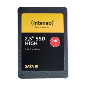 Comprar Disco SSD Intenso 240GB Sata3 High 2.5'', 520/500mbs, Shock Resistant, Low Power - Ganga Electrónica
