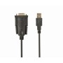 Comprar Gembird Cable USB a Serie Db9 1.50m Negro Uas-Db9m-02 - Ganga Electrónica