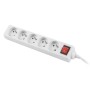 Comprar Lanberg Ps1-05e-0150-W Regleta 5 Enchufes Franceses 1,5 M, Blanco - Ganga Electrónica
