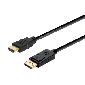 Comprar Aisens Cable Displayport a HDMI - Dp/M-Hdmi/M - 2m - Negro - Ganga Electrónica