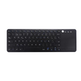 Comprar Teclado Español Coolbox Inalambrico Negro 2.4ghz Touchpad Multitactil - Ganga Electrónica