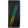 Comprar Caja PC Aerocool Streak Negra 1* USB 3.0 2* USB 2.0 LED RGB Panel en Frontal Atx/Micro Atx/Mini ITX Soporta Refrigeració