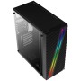Comprar Caja PC Aerocool Streak Negra 1* USB 3.0 2* USB 2.0 LED RGB Panel en Frontal Atx/Micro Atx/Mini ITX Soporta Refrigeració