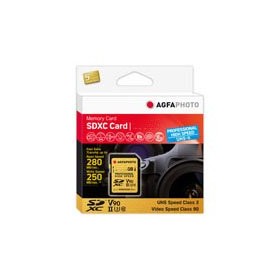 Comprar Agfaphoto Sdxc Uhs II 256GB Professional High Speed U3 V90 - Ganga Electrónica