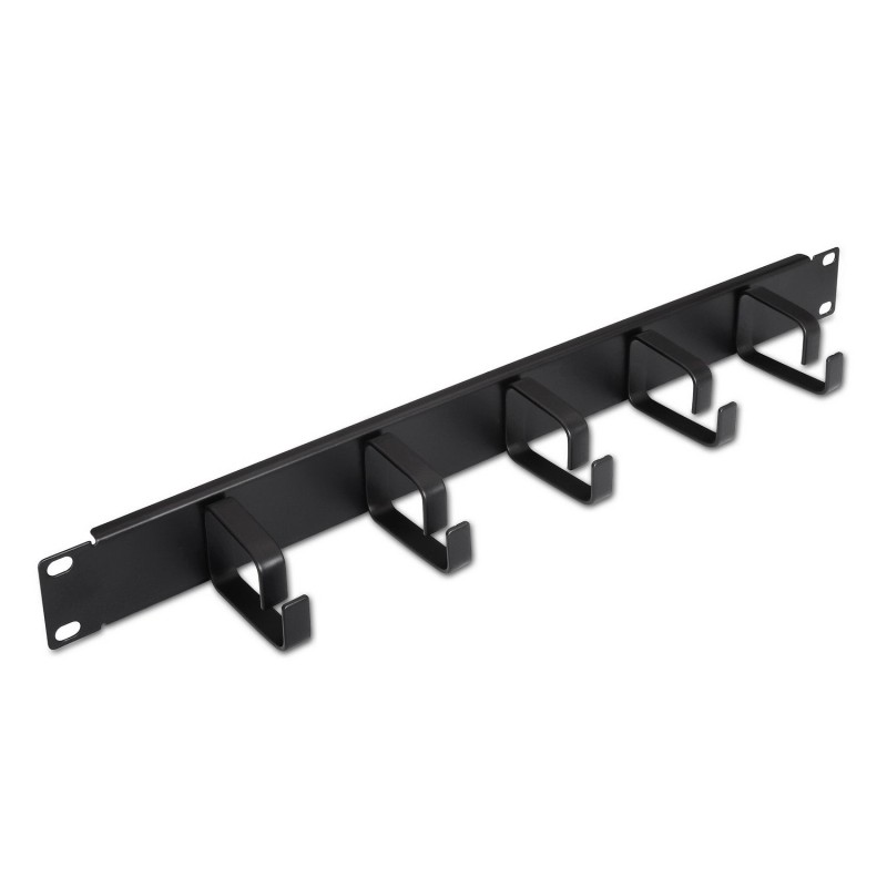 Comprar Aisens Organizador de Cables Metalico con 5 Anillos - 19" 1u - Negro - Ganga Electrónica