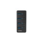 Comprar Natec Hub USB 3.0 Mantis2, 4-Ports On/Off With Ac Adapter, Black - Ganga Electrónica