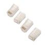 Comprar Aisens Pack de 100 Conectores RJ45 8 Hilos Cat.5e Awg24 - Transparente - Ganga Electrónica