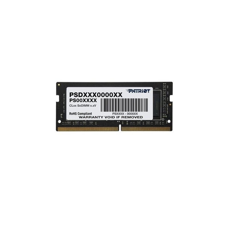 Comprar Memoria Patriot DDR4 Sodimm 16GB 2666mhz Cl17 Single Signature Series - Ganga Electrónica