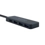 Comprar Aisens Hub USB 3.0 - Tipo a Macho a 4xtipo a Hembra - 30cm - Negro - Ganga Electrónica
