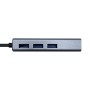 Comprar Aisens Conversor Usb3.1 Gen1 Usb-C a Ethernet Gigabit 10/100/1000 Mbps + Hub 3xusb3.0 - 15cm - Gris - Ganga Electrónica