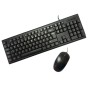 Comprar Teclado Español + Raton USB Pccase Negro Pcc-Ktr-001 - Ganga Electrónica