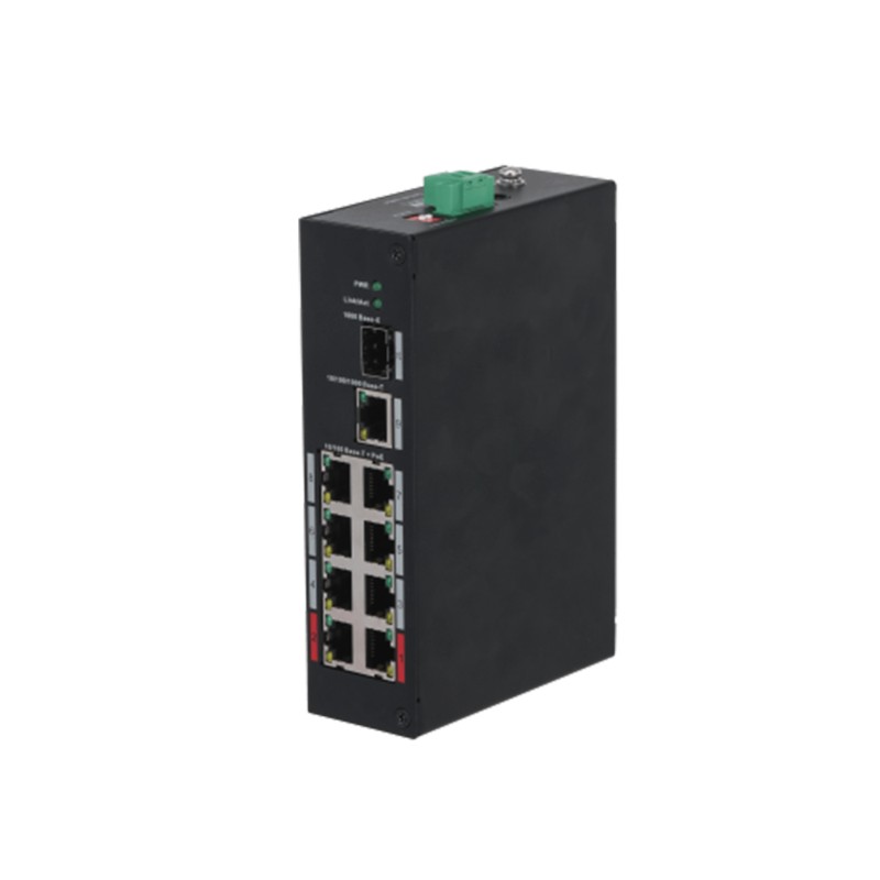 Comprar Dahua Switch 10 Puertos / 8 Puertos POE Larga Distancia 250m Watchdog 2.0 - Ganga Electrónica