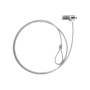 Comprar Tooq Cable de Seguridad Universal con Combinacion para Portatiles - Bloqueo de 4 Digitos - Acero 4.5mm - Longitud 1.50m 