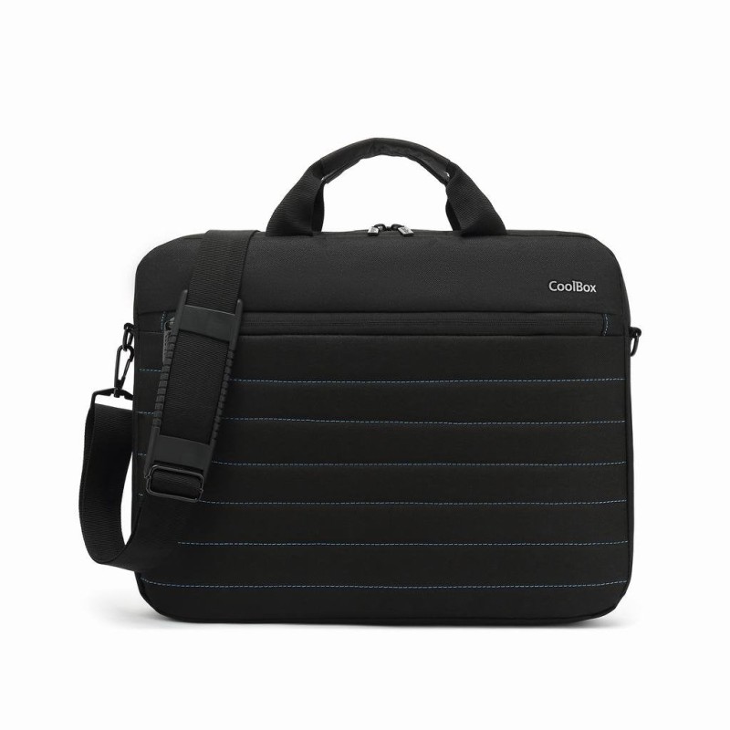 Comprar Coolbox Maletin Portatil 15.6" Negro con Asa y Correa, Impermeable - Ganga Electrónica