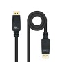 Comprar Nanocable Cable Displayport 1.4 Macho a Displayport 1.4 Macho 3m - Certificado Vesa - Negro - Ganga Electrónica