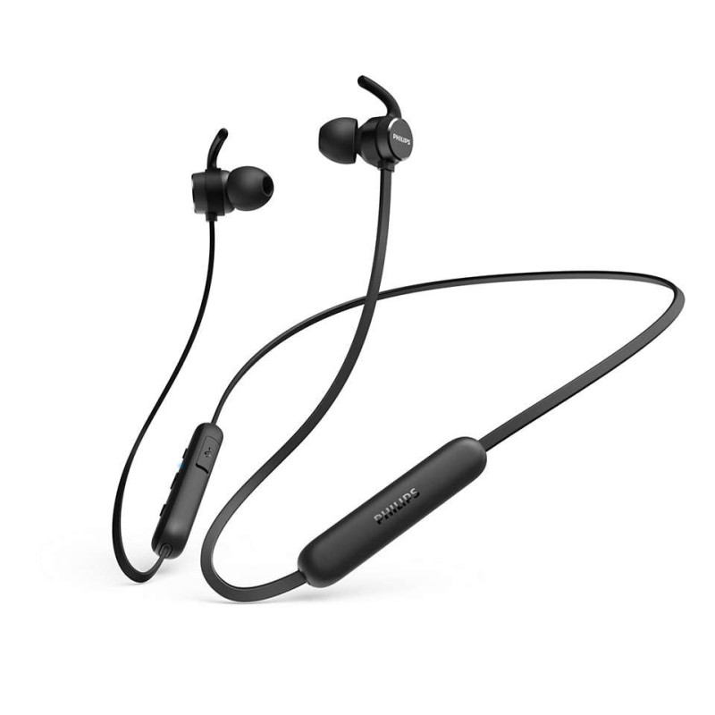 Comprar Auriculares Internos Philips con Bluetooth Tae1205bk Negro - Ganga Electrónica