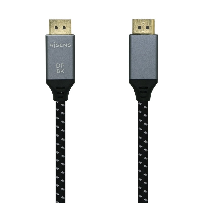 Comprar Aisens Cable Displayport V1.4 8k@60hz - Dp/M-Dp/M - 0.50m - Gris - Ganga Electrónica