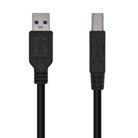Comprar Aisens Cable USB 3.0 Impresora Tipo A/M-B/M - 3m - Negro - Ganga Electrónica