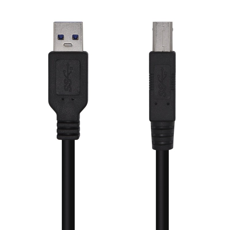 Comprar Aisens Cable USB 3.0 Impresora Tipo A/M-B/M - 3m - Negro - Ganga Electrónica