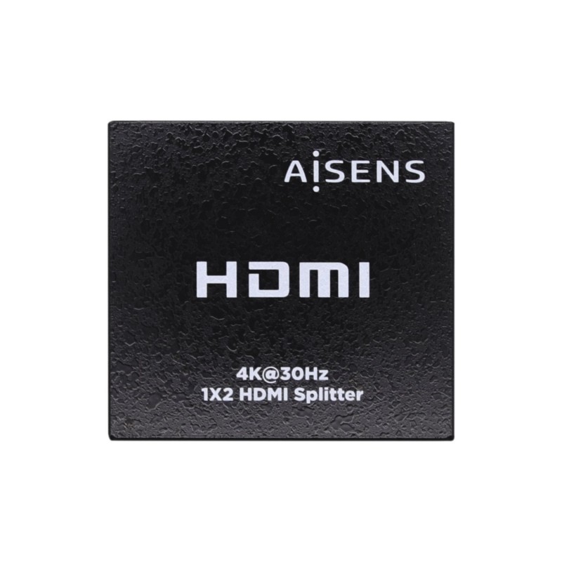 Comprar Aisens HDMI Duplicador 4k@30hz 1x2 con Alimentacion - Negro - Ganga Electrónica