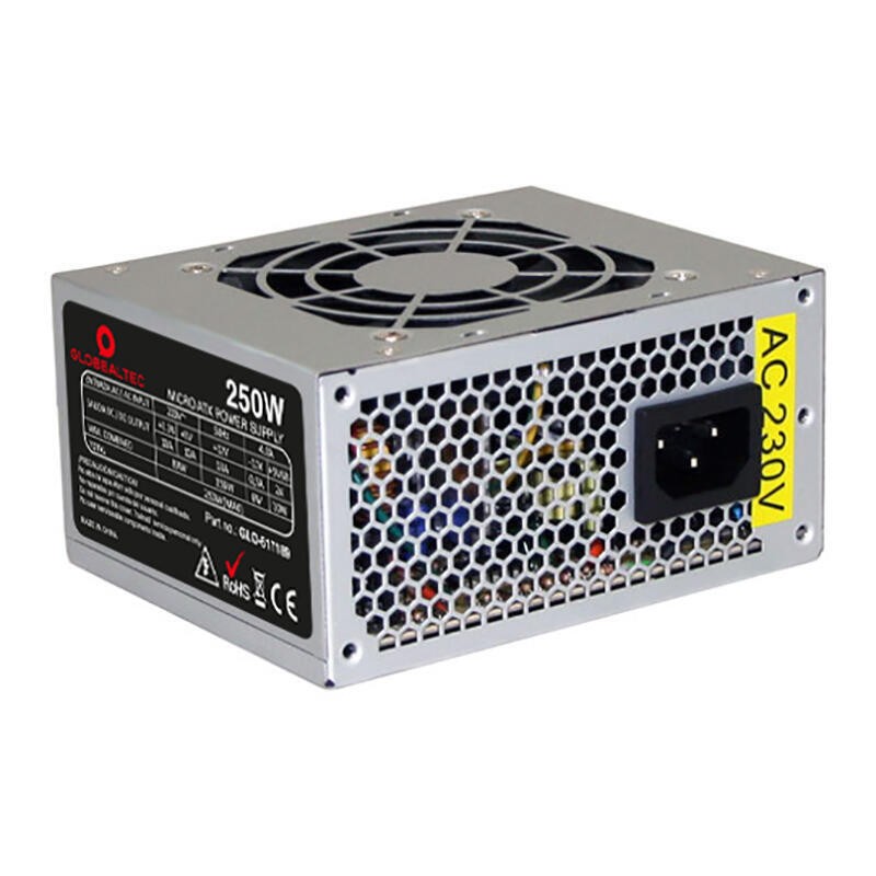 Comprar Fuente de Alimentacion Globbaltec Sfx 250w Plata - Ganga Electrónica