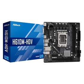Comprar Placa Base Asrock 1700 H610m - Hdv DDR4 M - ATX 2xddr4 4xsata3 2xusb 3.2 - Ganga Electrónica