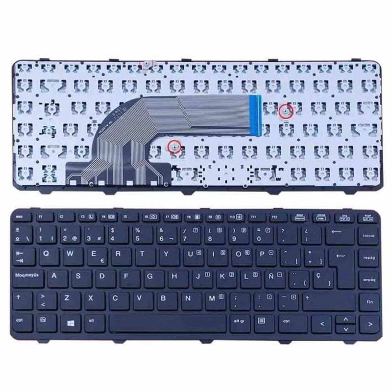 Comprar Teclado para Portátil Hp Probook 440 G0 440 G1 445 G1 - Ganga Electrónica