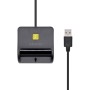 Comprar Aisens Lector de Tarjetas Externo Dni Sim, Sd, Micro Sd, Mmc, Rs-Mmc, Mmc Micro, Negro - Ganga Electrónica