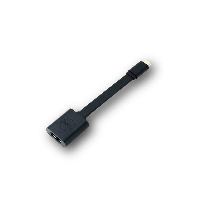 Comprar Dell Adaptador Usb-C To Usb-A 3.0 - 470-Abne, 0.132 M, USB C, USB - A, 3.2 Gen 1 [3.1 Gen 1], Male/Female, Black 470-Abn