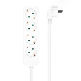 Comprar Aisens Regleta Multiple de 4 Tomas con Cable 3×1.5mm2 - 1.40m - Blanco - Ganga Electrónica