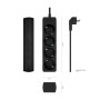 Comprar Aisens Regleta Multiple de 4 Tomas con Cable 3×1.5mm2 - 1.40m - Negro - Ganga Electrónica