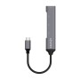 Comprar Aisens Hub USB 3.1 Usb-C - Usb-C Macho a 4xtipo a Hembra - 10cm - Gris - Ganga Electrónica