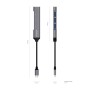 Comprar Aisens Hub USB 3.1 Usb-C - Usb-C Macho a 4xtipo a Hembra - 10cm - Gris - Ganga Electrónica