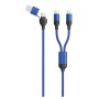 Comprar Cable 2go USB / Type C Duo Type C Azul 120cm - Ganga Electrónica