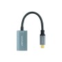 Comprar Conversor Usb-C a DP 8K Aluminio Gris 15 Cm - Ganga Electrónica