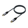 Comprar Aisens Cable USB 3.2 Gen2x2 Aluminio 20gbps 8k@30hz 5a 100w E-Mark, Tipo Usb-C/M-Usb-C/M - 1m - Gris - Ganga Electrónica