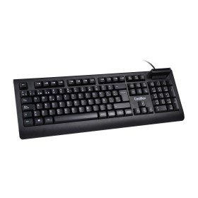Comprar Teclado Español con Lector Dnie Coolbox Compatible con Dni 4.0 Conexión USB - Ganga Electrónica
