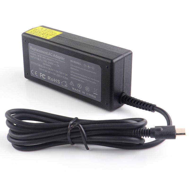 Comprar Cargador 65w USB Tipo C Compatible Dell, Hp, Asus, Lenovo, Smartphone - Conector Usb-C - Ganga Electrónica
