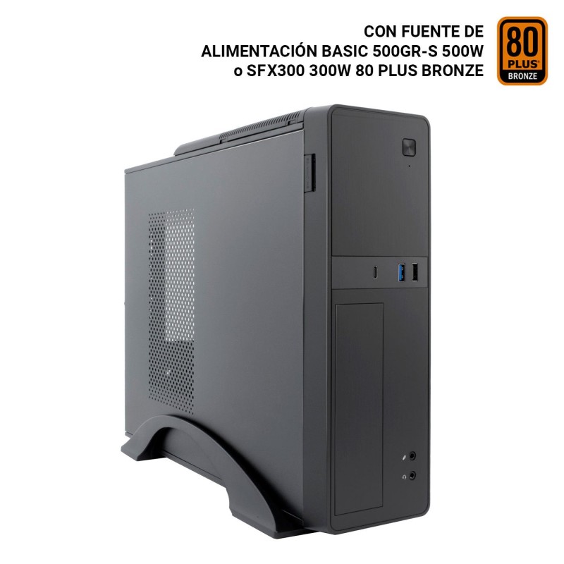Comprar Coolbox Caja Pct310 Matx Fte 300w 80 Bronce - Ganga Electrónica