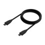 Comprar Aisens Cable USB 3.2 Gen2x2 20gbps 8k@30hz 5a 100w E-Marker - Tipo Usb-C/M-Usb-C/M - 1.50m - Negro - Ganga Electrónica