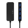 Comprar Aisens Hub USB 3.1 Usb-C - Usb-C/M-4xtipo A/H - 15cm - Color Negro - Ganga Electrónica